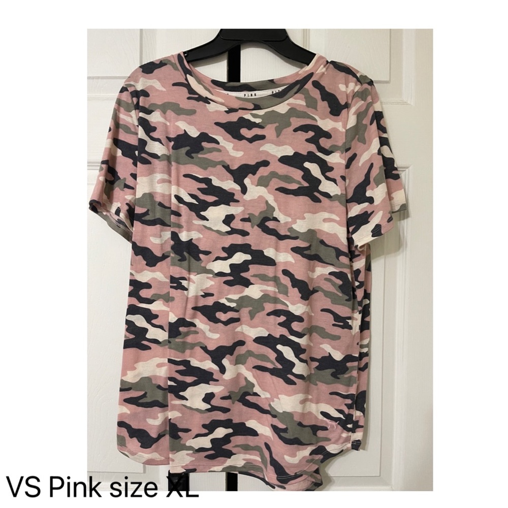 Pink Camo Tee